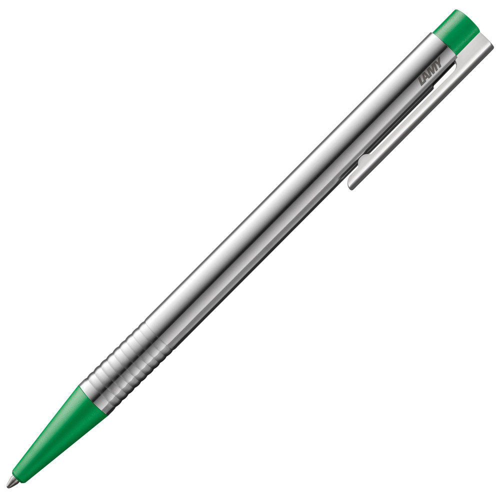 Kugelschreiber LAMY logo matt - green