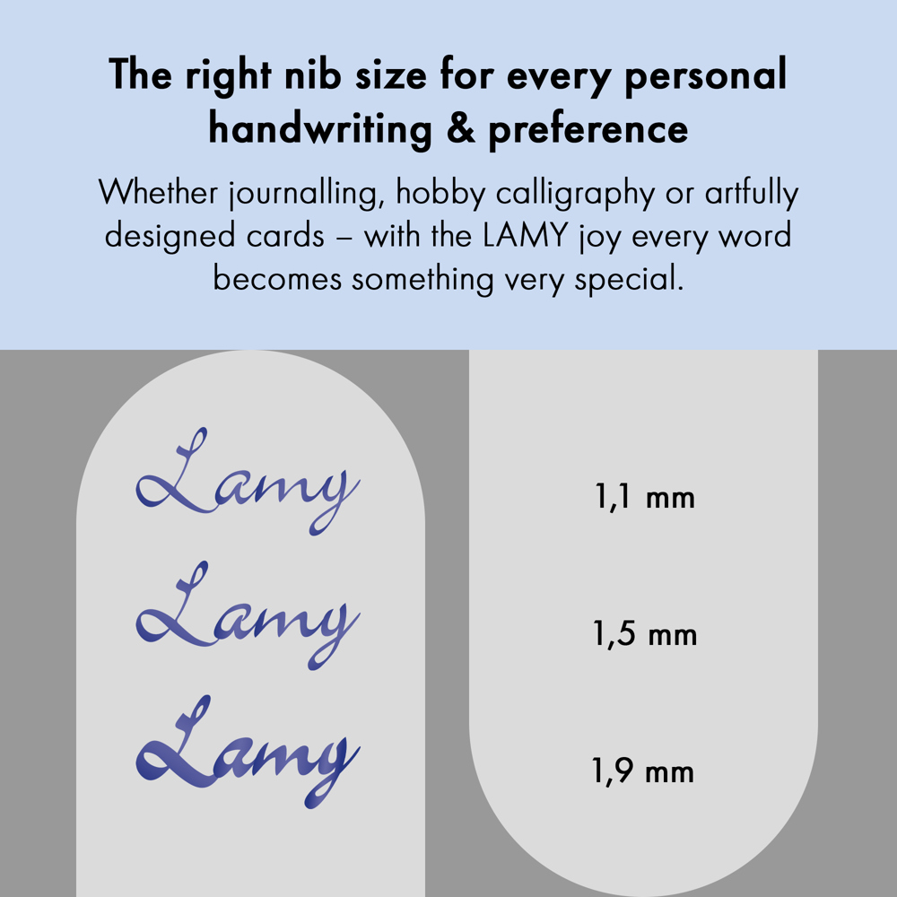 Füllhalter LAMY joy AL black