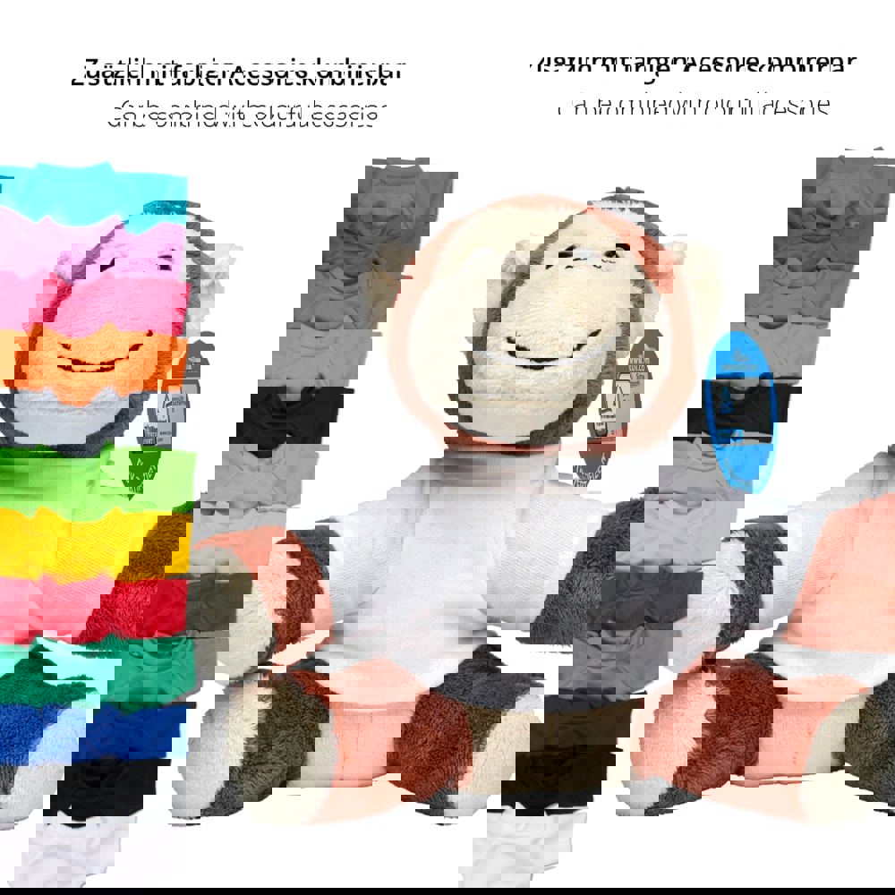 Affe Bjarne, hellbraun, one size