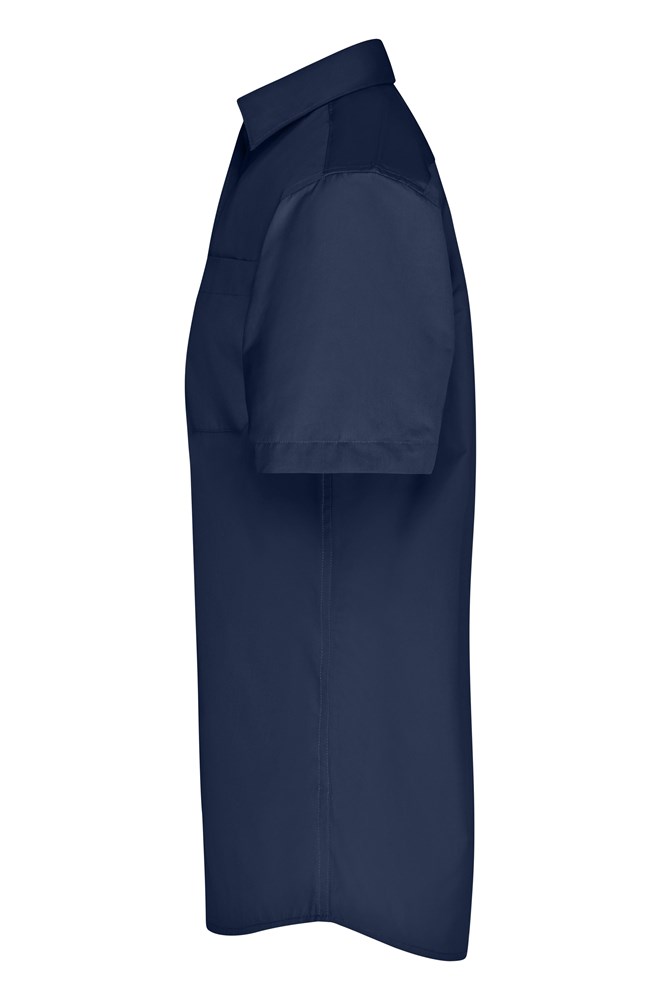 Men's Business Shirt Short-Sleeved