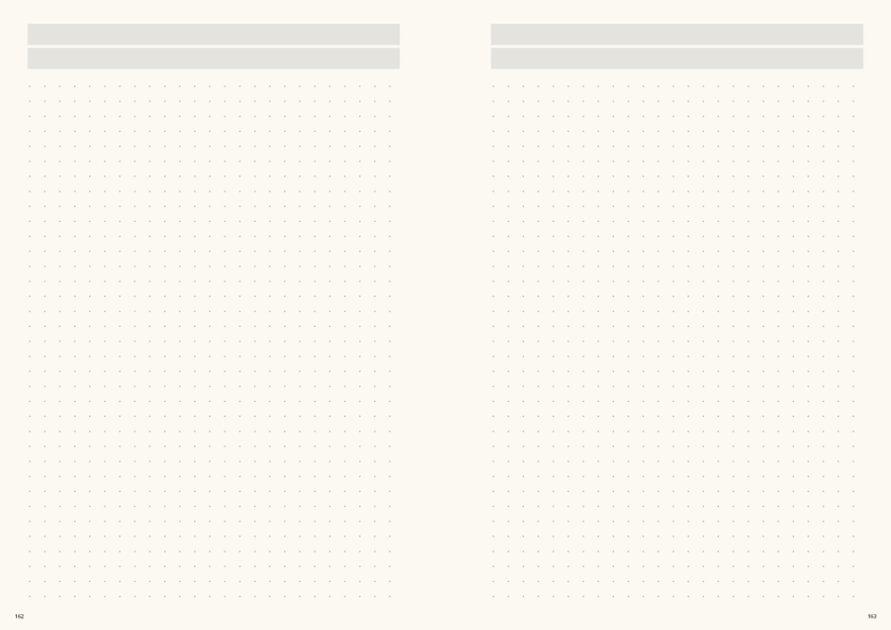 Notizbuch orgaLine Mainbook, Creme, tiefschwarz