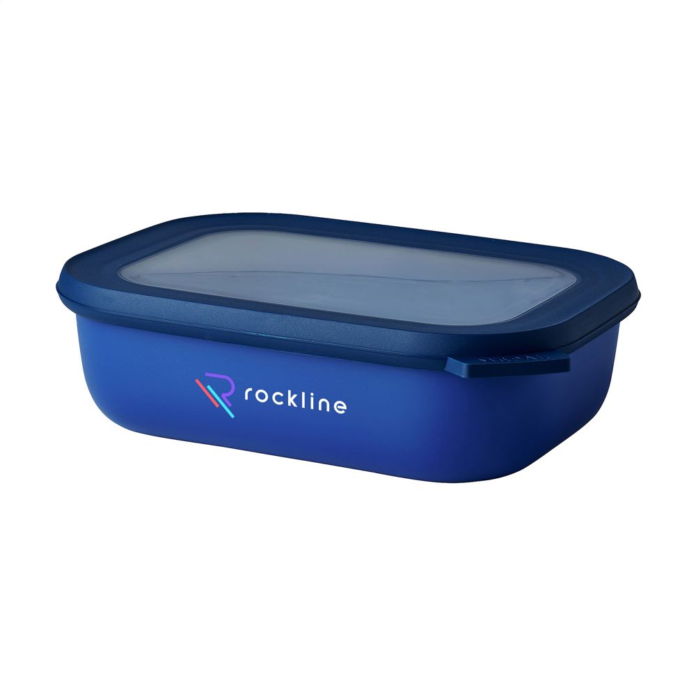 Mepal Cirqula Mehrzweckbehälter rechteckig 1 L Lunchbox - Vivid Blue