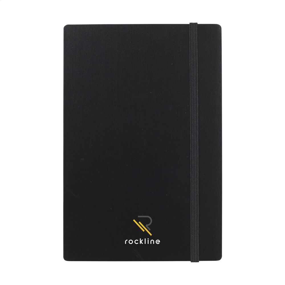 Bamboo Journal Naked Spine Notebook Black A5 Notizbuch