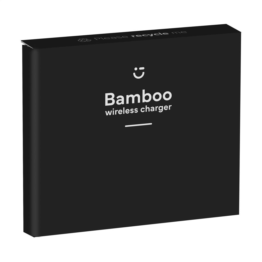 Bamboo 10W Wireless Charger Schnelladegerät