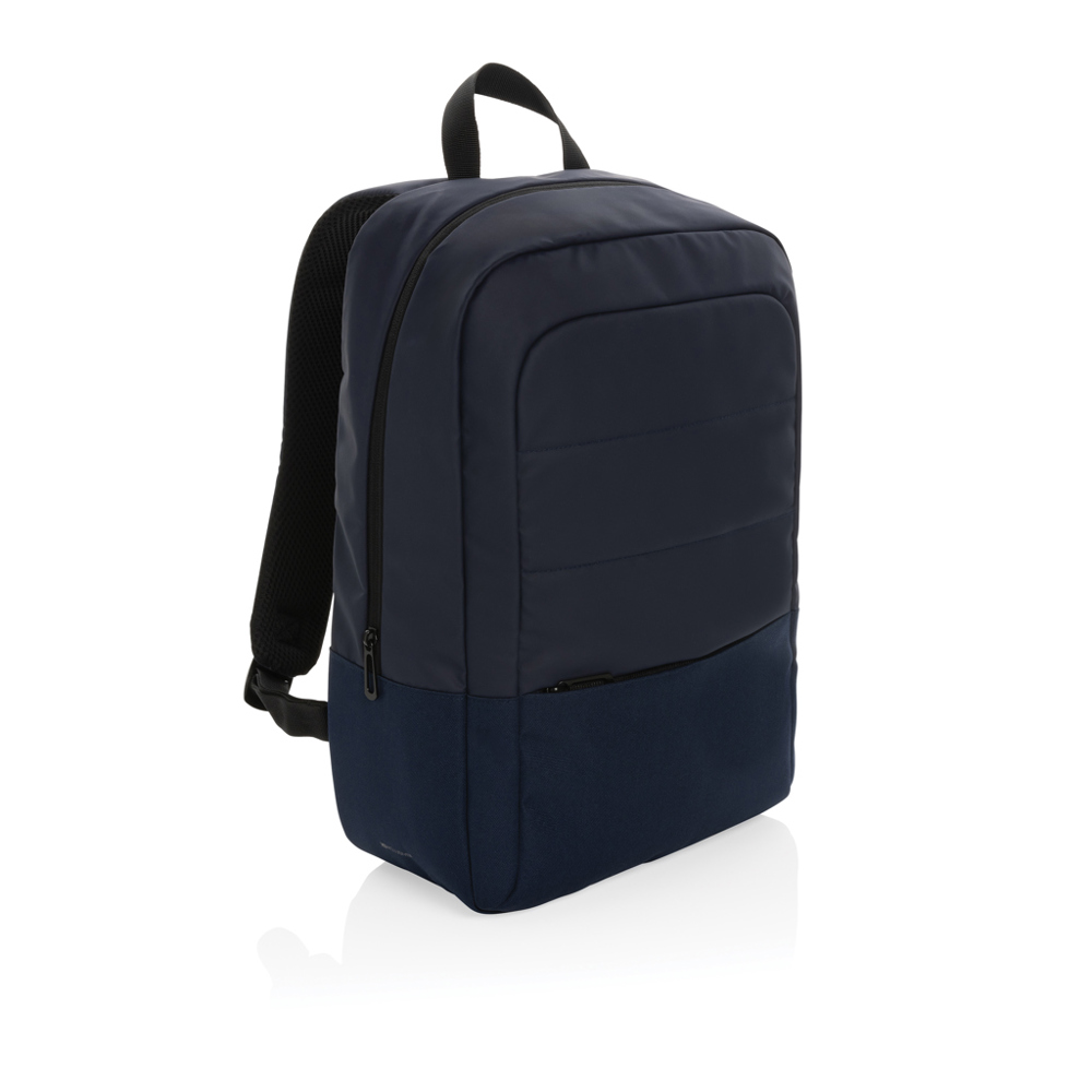 Armond AWARE™ RPET 15.6" Basic Laptop-Rucksack - navy blau (± PMS 4280C)