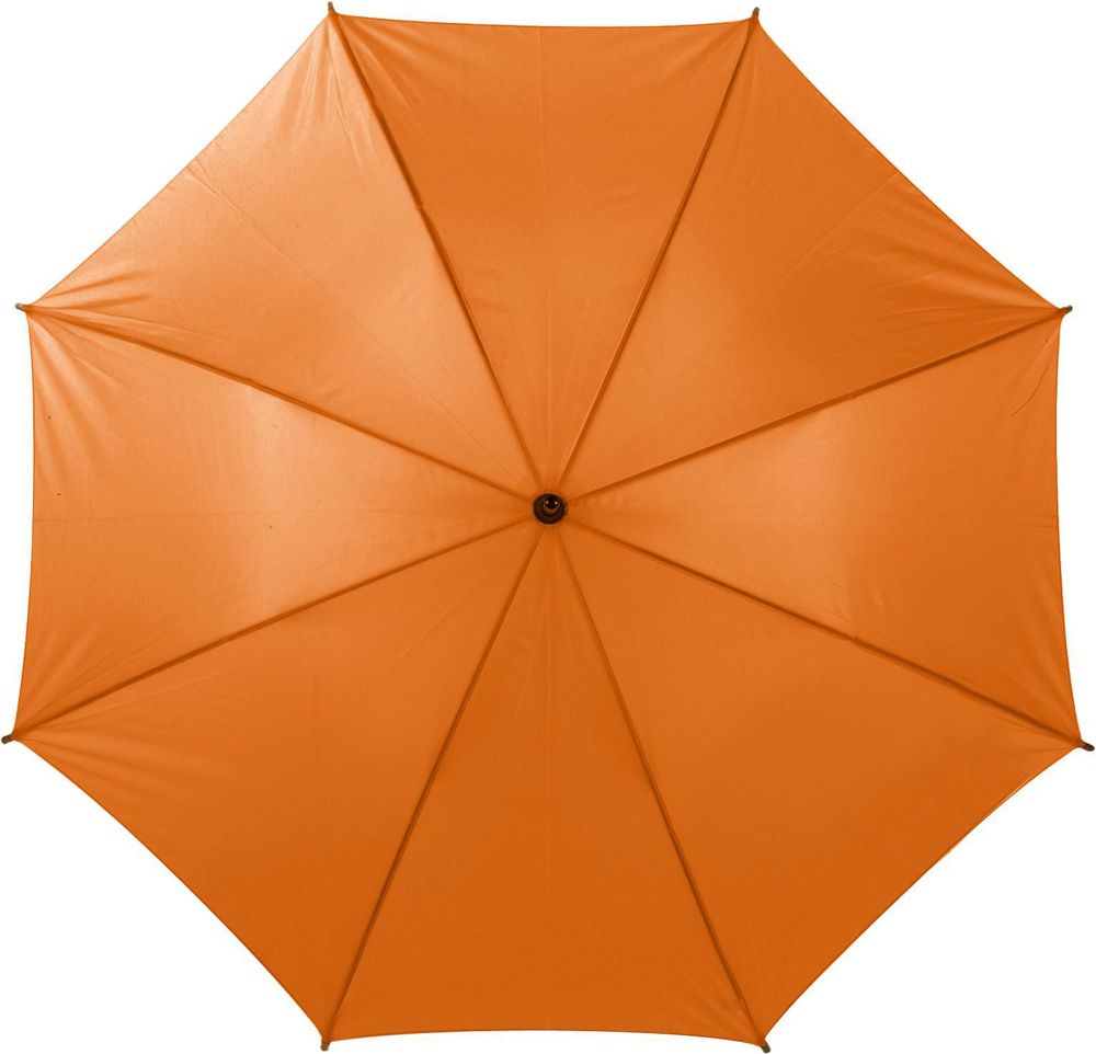 Automatik Stockschirm aus Polyester Kelly - Orange
