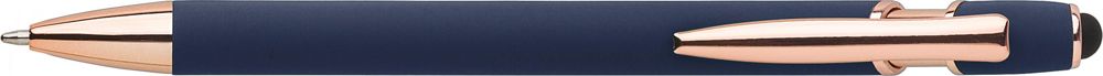 Aluminium-Kugelschreiber Anthony - marineblau