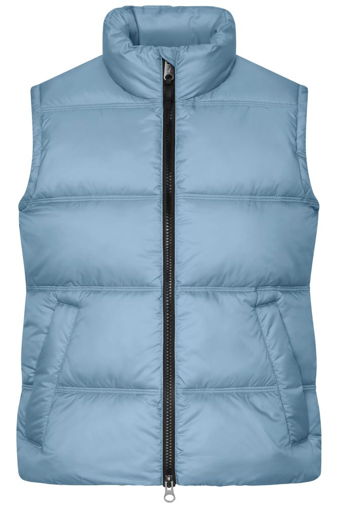 Ladies' Winter Vest GRS - Milky-blue (ca. Pantone 5425 C)
