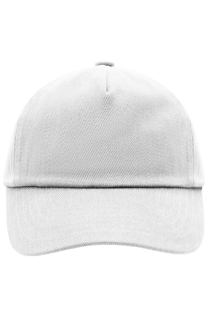 5 Panel Kids' Cap - White (ca. Pantone white)