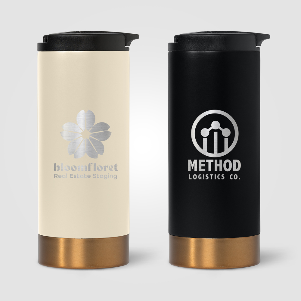 Astrid - 385 ml Edelstahl-Thermobecher - Doppelwandig