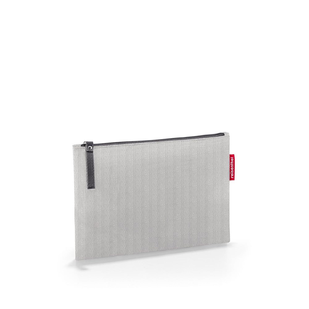 case 1 - herringbone grey