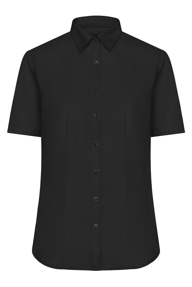 Ladies' Shirt Short-Sleeved Micro-Twill