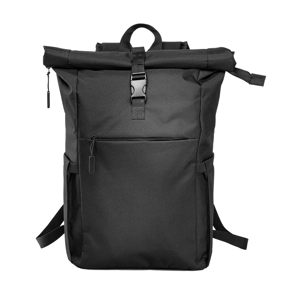 Rollup-Rucksack SIMPLE - Schwarz