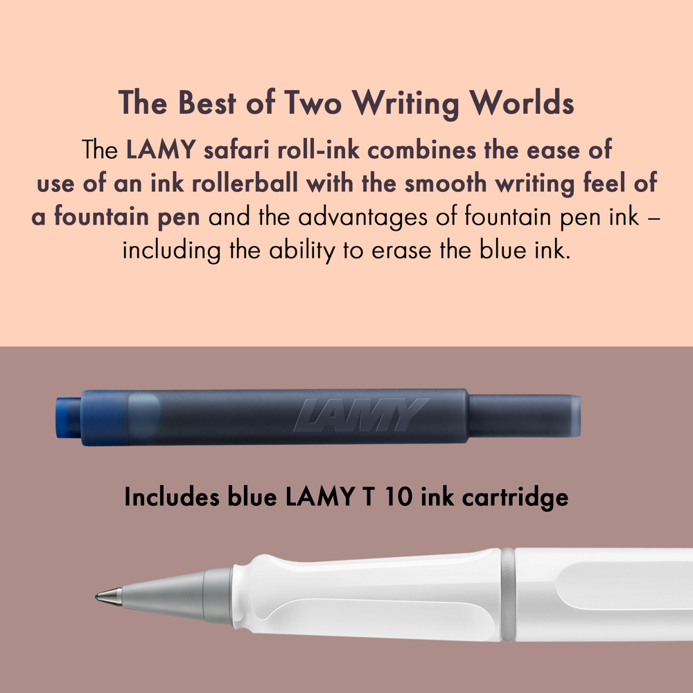 Tintenpatronenroller LAMY safari white