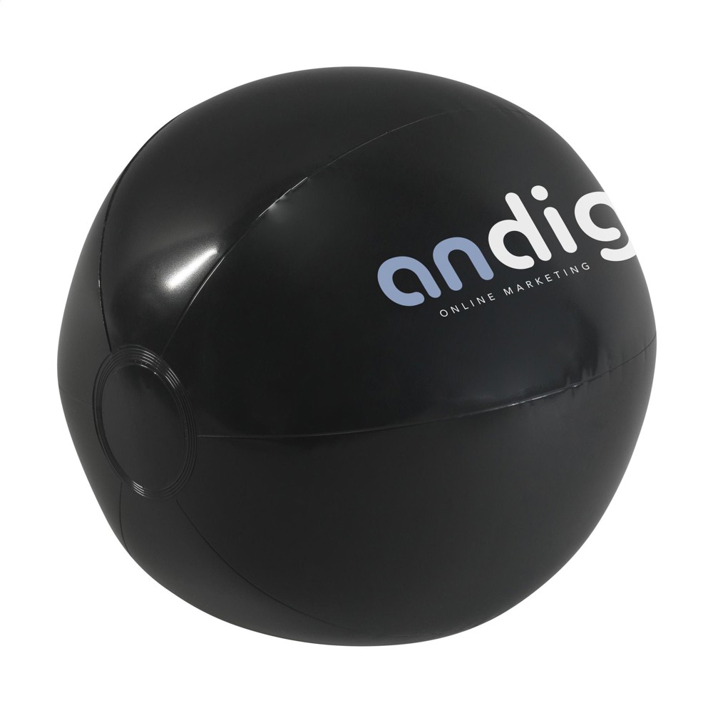 BeachBall Ø 27 cm - schwarz