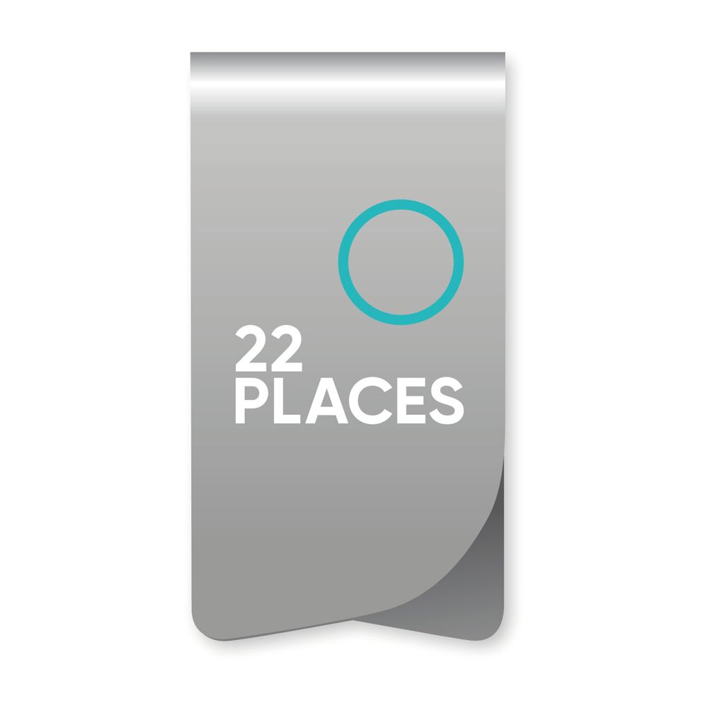 ROMINOX® Mehrweg-Büroklammer Prime Clip, idealer Mailingartikel für Dokumente, bis zu 12 Seiten Klemmkraft