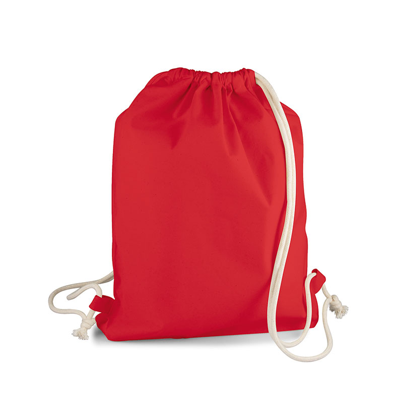 Baumwollrucksack Sophia - red