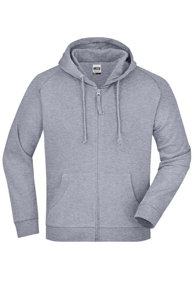 Hooded Jacket - Grey-heather (ca. Pantone CoolGray1C)