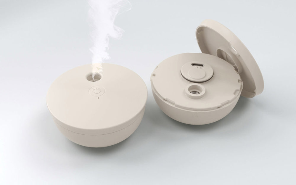 Breevia aufladbarer schwimmender Luftbefeuchter aus RCS rABS