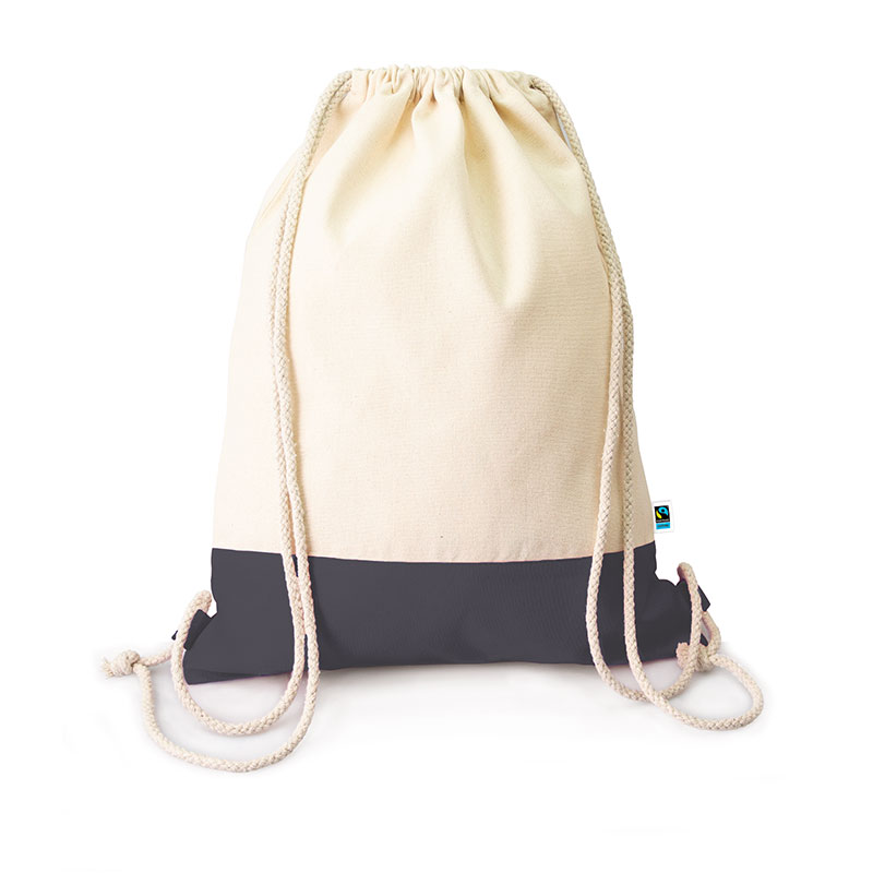 organic-Baumwollrucksack Enzo - grey