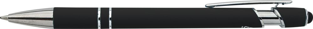 Aluminium-Kugelschreiber Primo - Schwarz