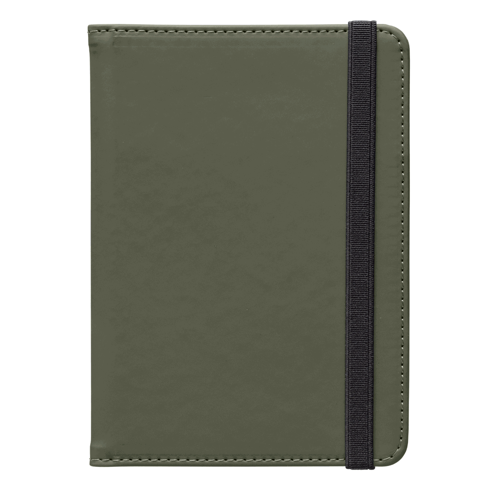 Malmö Reisepass-Geldbörse aus recyceltem Material – 11 x 15 cm