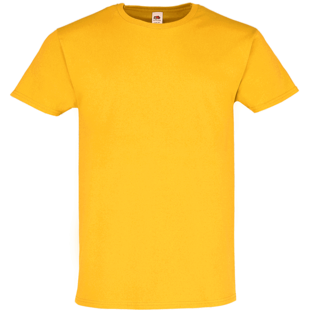 614220 - Iconic 195 T-Shirt (vorher: Ringspun Premium T-Shirt) - sonnenblumengelb