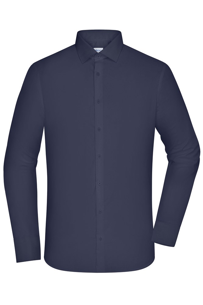 Men's Shirt - SLIM FIT - - Navy (ca. Pantone 296C)
