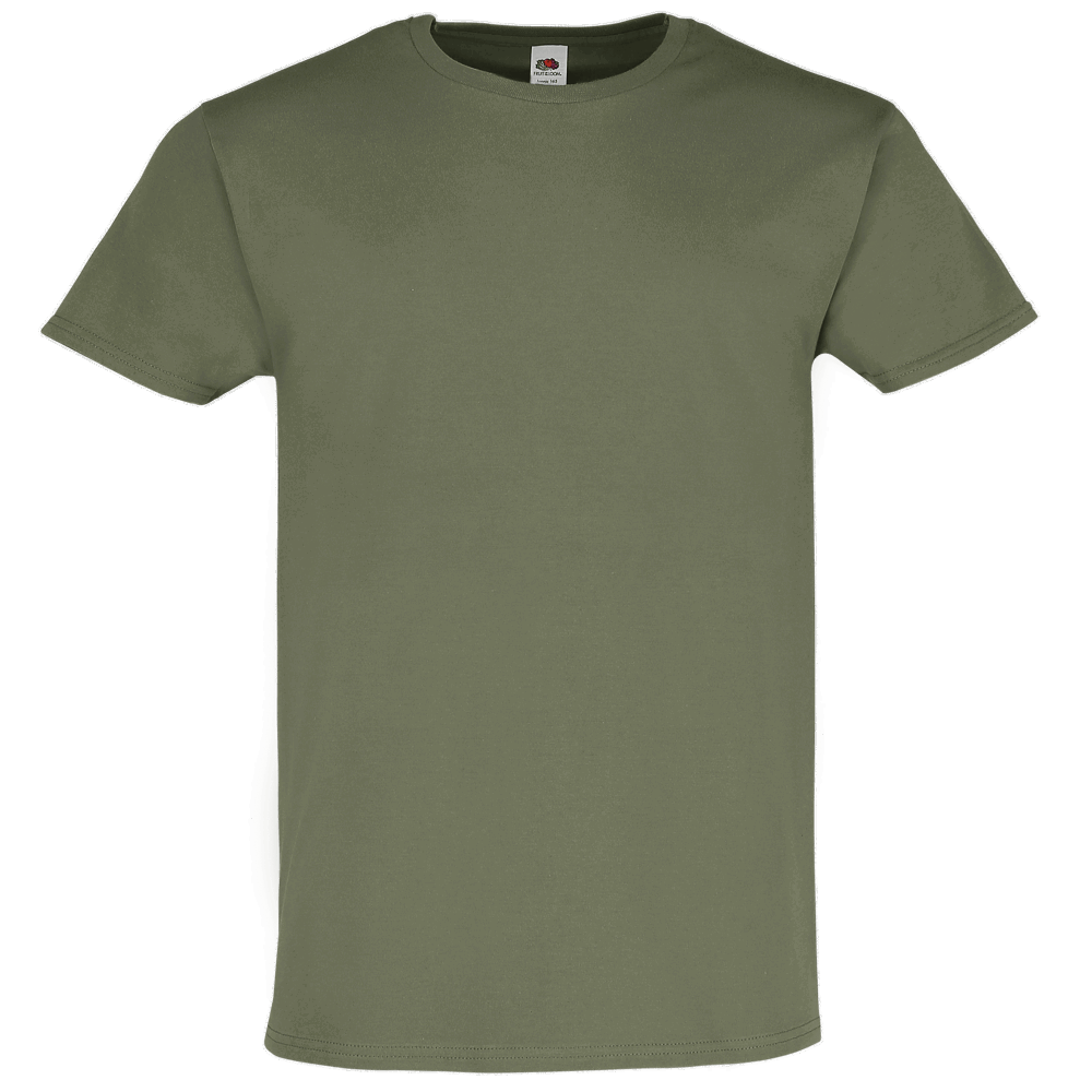 614220 - Iconic 195 T-Shirt (vorher: Ringspun Premium T-Shirt) - oliv