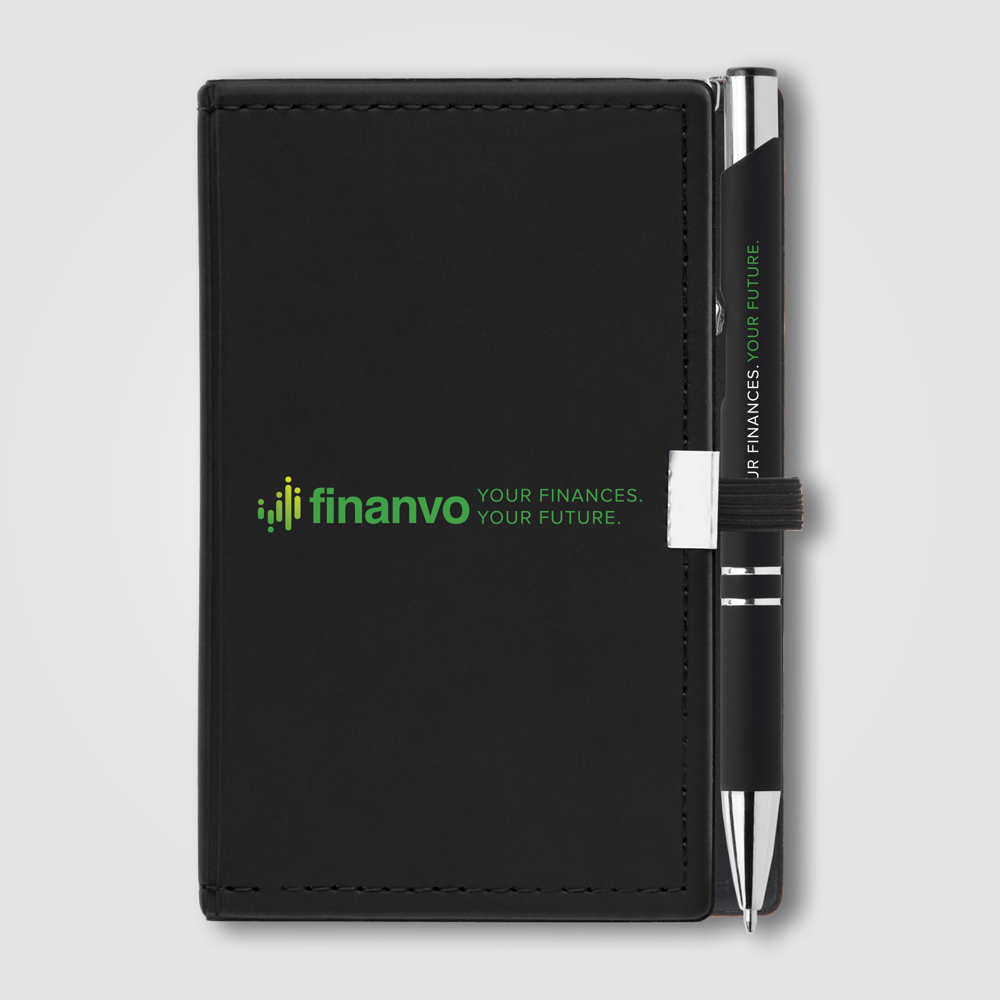 Caddy Notizbuch & Crosby  Kugelschreiber Geschenkset