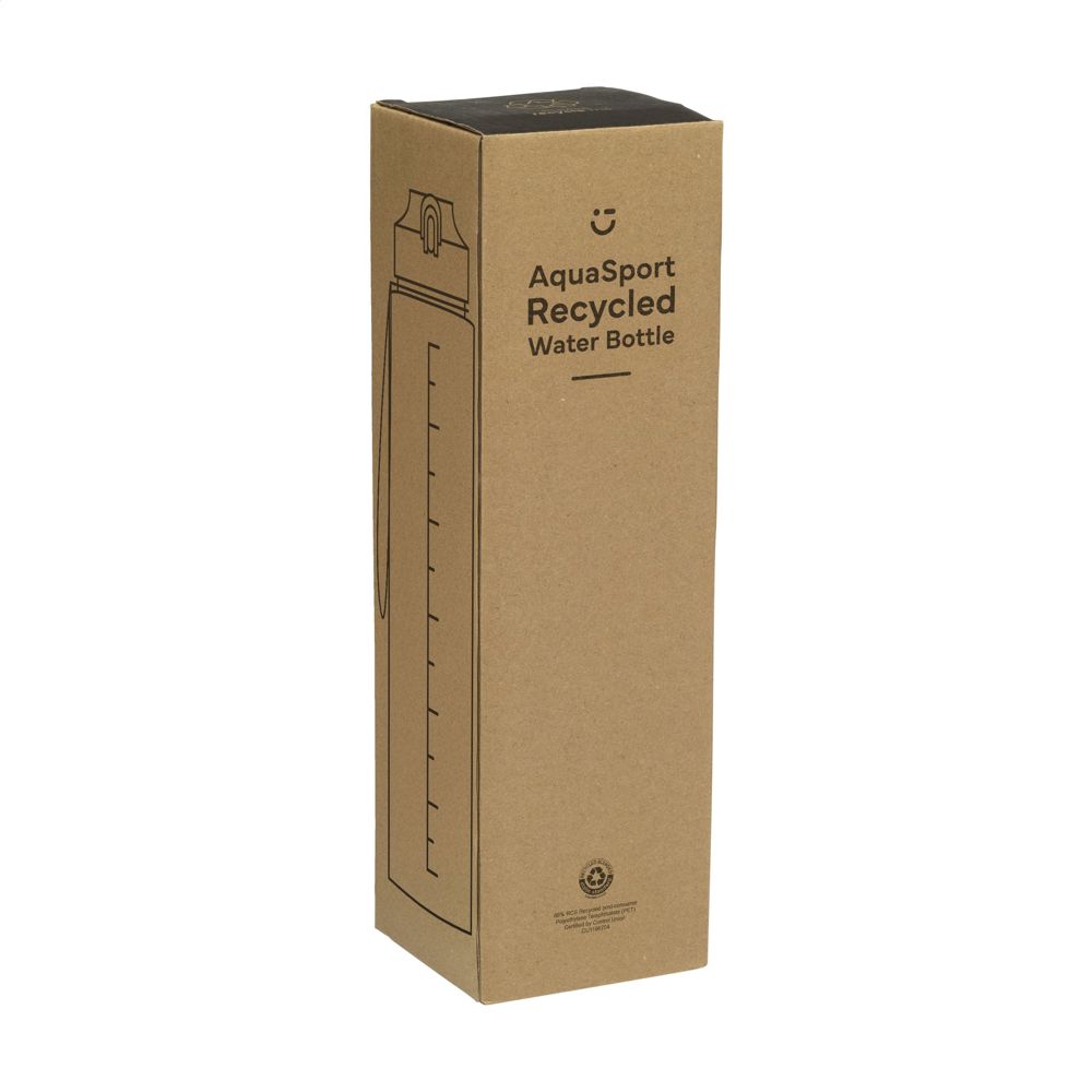 AquaSport RCS Recycled Water Bottle 1 L
