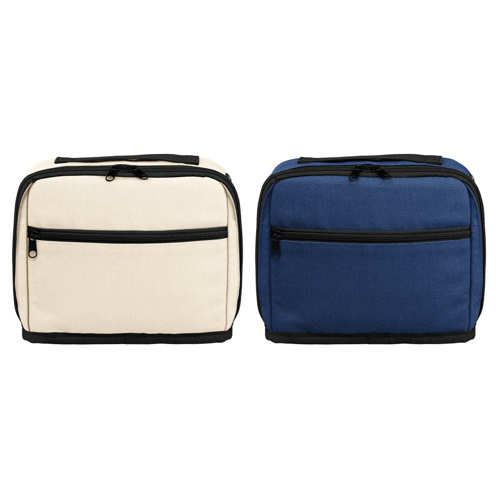 Odyssey Organiser-Tasche mit Reißverschluss aus 540 g/m² recycelter Baumwolle – 1,7 L