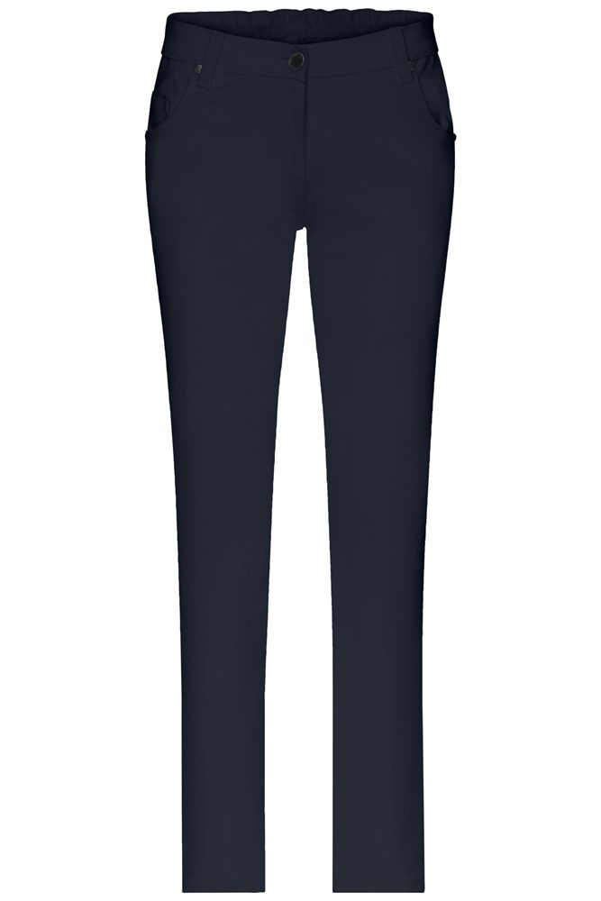 Ladies' 5-Pocket-Stretch-Pants - Navy (ca. Pantone 296C)