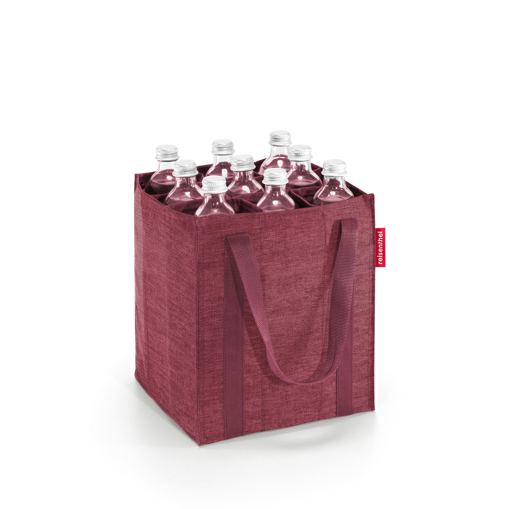 bottlebag - twist maroon