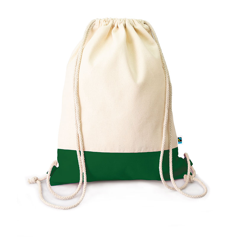organic-Baumwollrucksack Enzo - green
