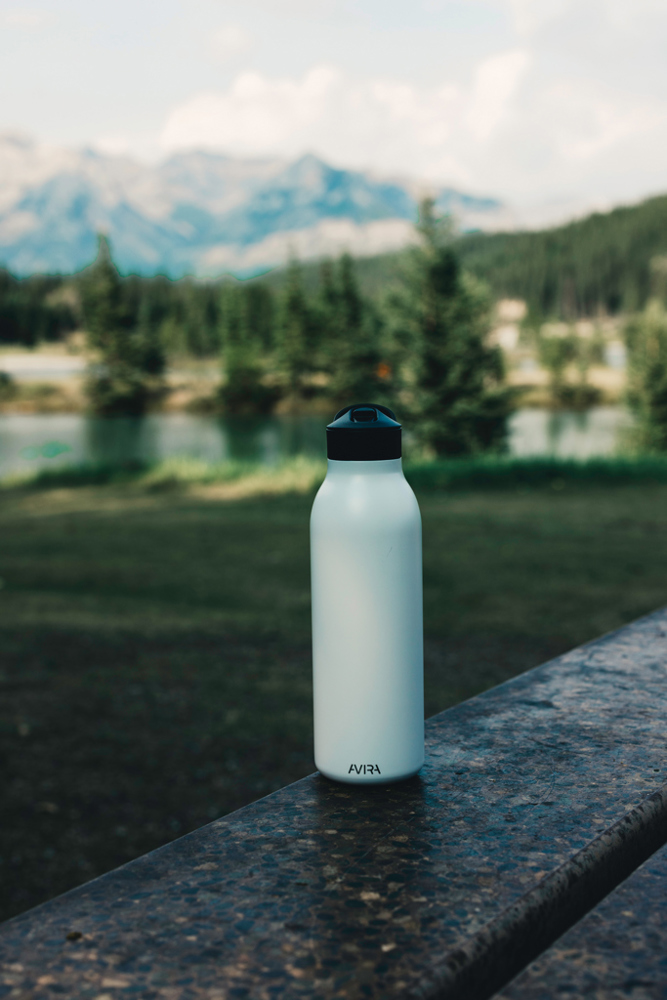 Avira Ara RCS Re-Steel Fliptop Wasserflasche 500ml