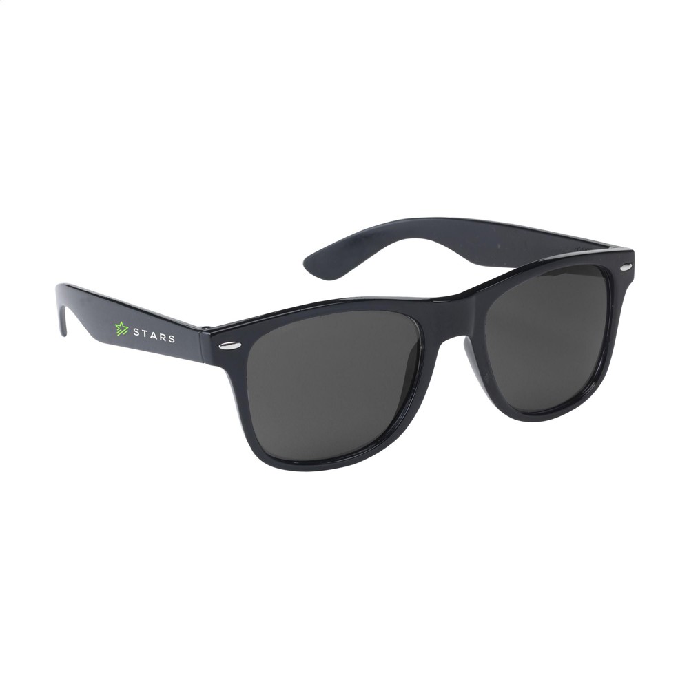 Malibu GRS RPET Sonnenbrille - Schwarz