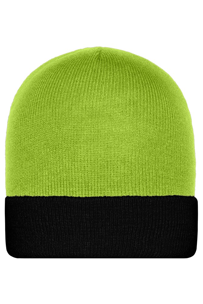 Knitted Cap - Lime-green/black (ca. Pantone 369C
blackC)