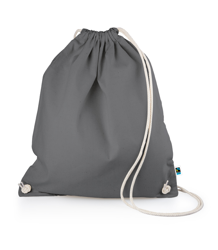 Fairtrade Baumwollrucksack Hanna - grey