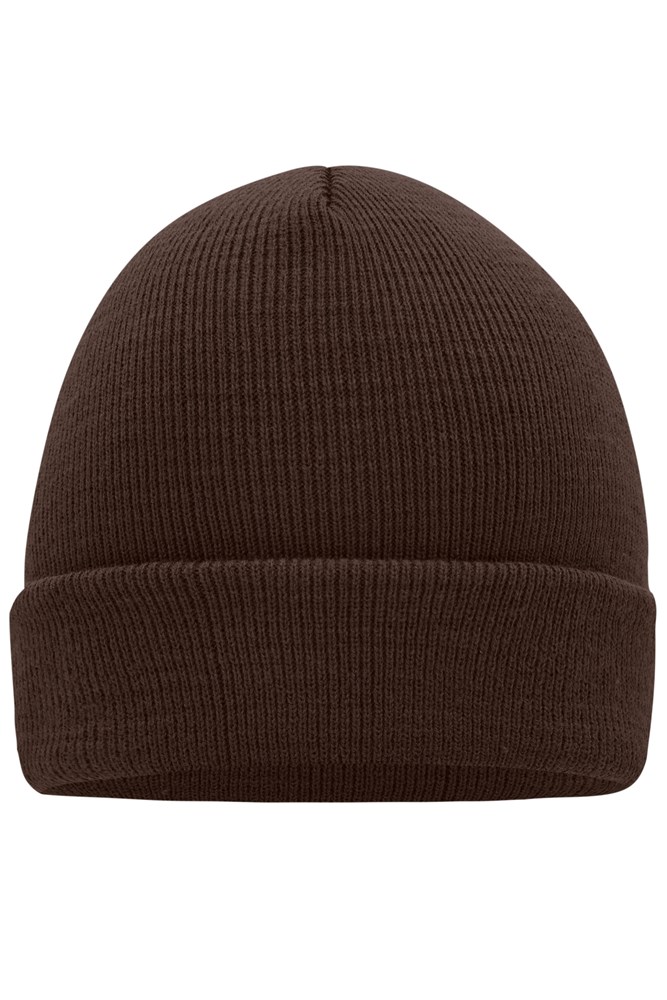 Knitted Cap - Chocolate (ca. Pantone 4975C)