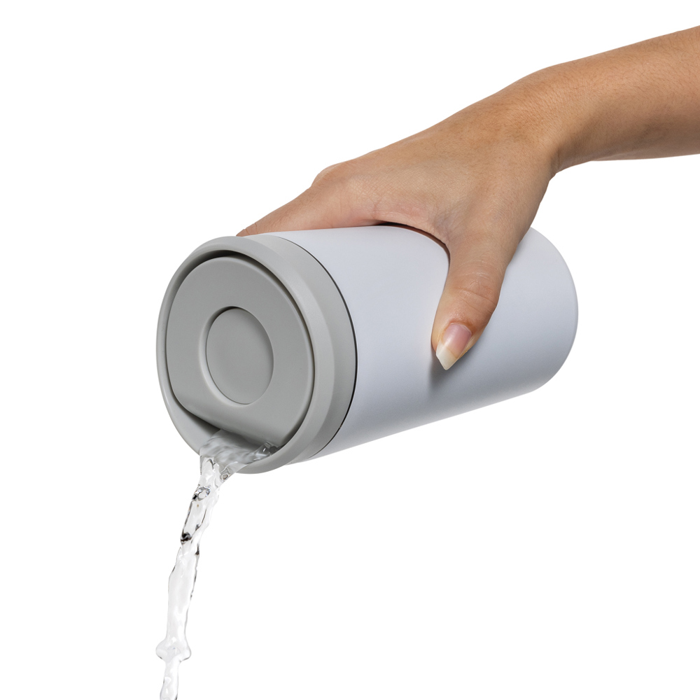 Avira Alix Klickbecher aus RCS rec. Stahl 400ml