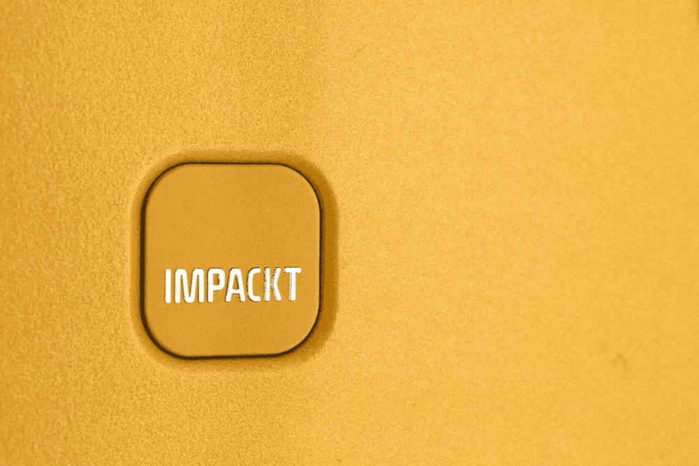 IMPACKT IP1 4w Trolley S m.USB Port, Sunset yellow