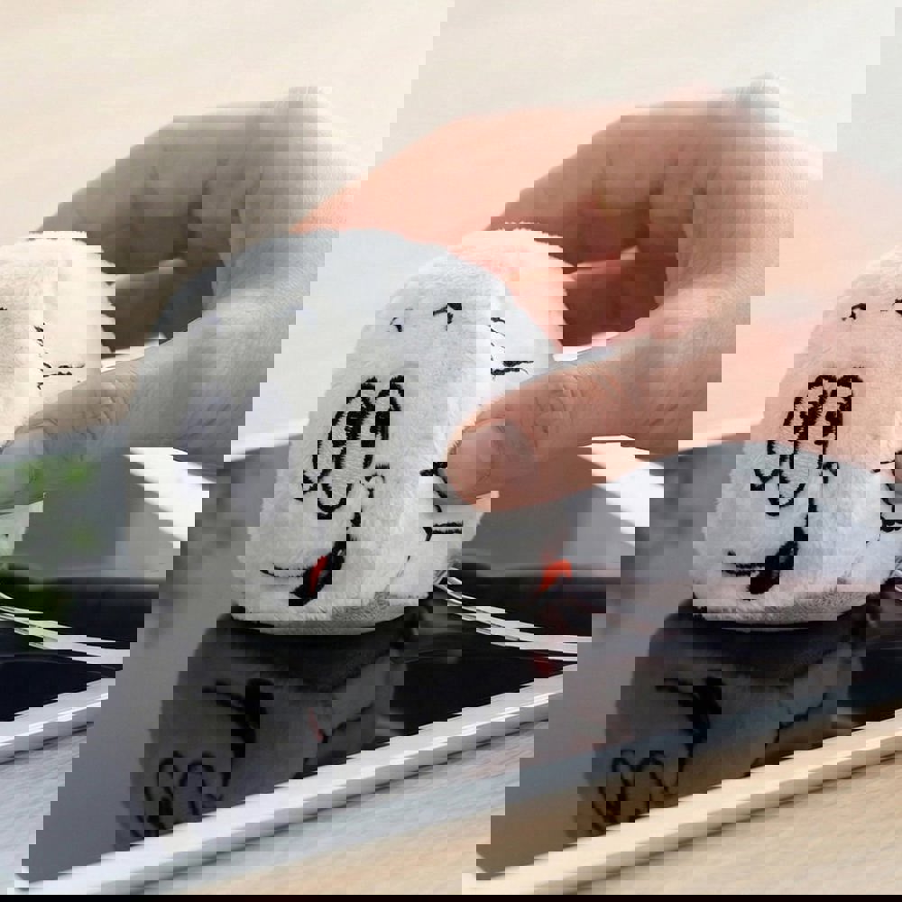 Schmoozies® Fußball, weiß/schwarz, one size