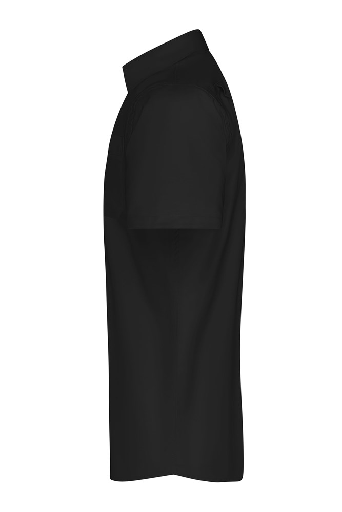 Men's Shirt Short-Sleeved Micro-Twill