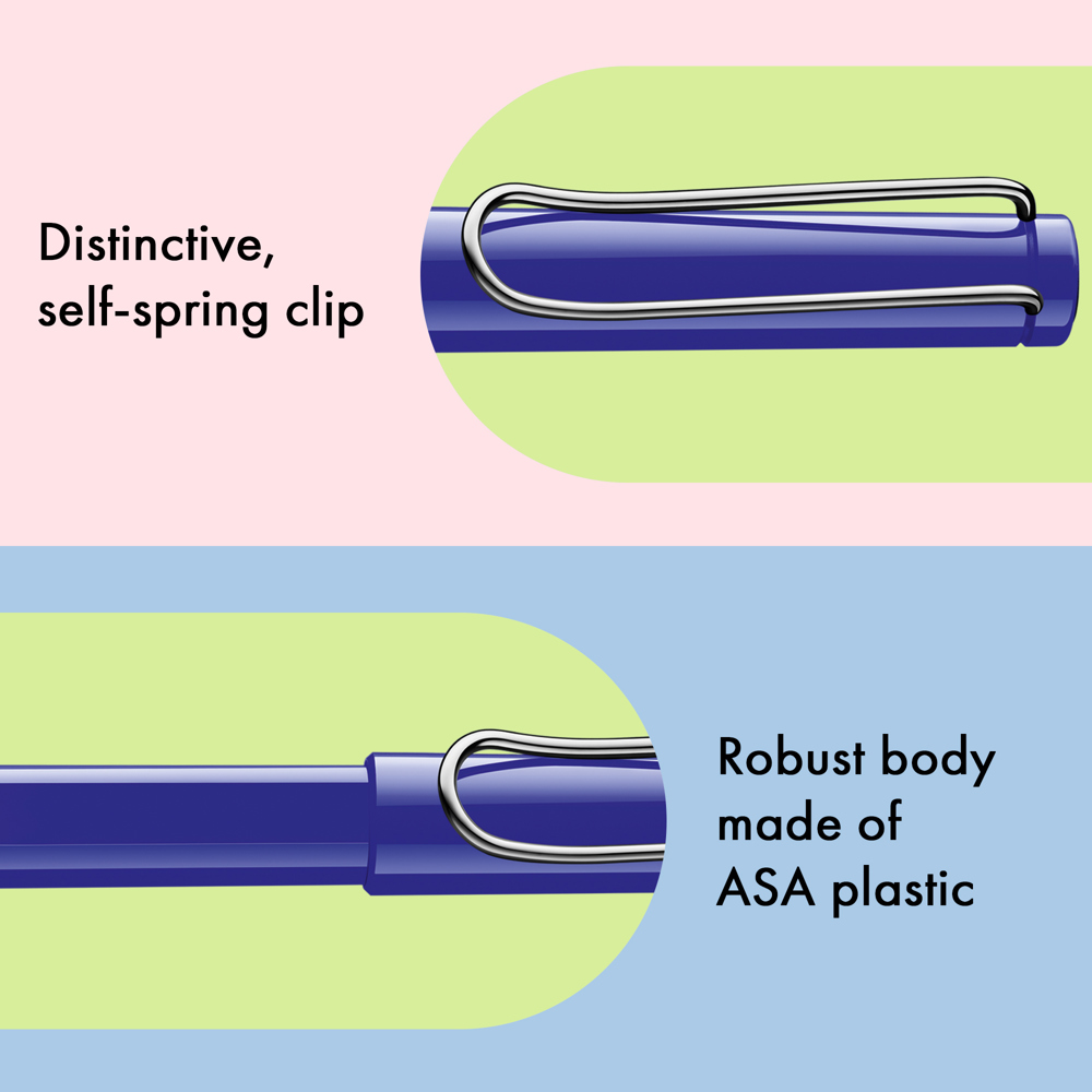 Tintenpatronenroller LAMY safari blue