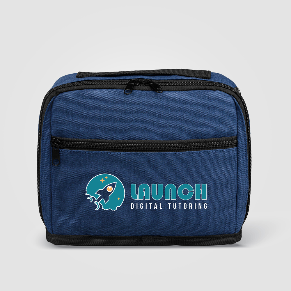Odyssey Organiser-Tasche mit Reißverschluss aus 540 g/m² recycelter Baumwolle – 1,7 L - Marineblau (#002855)