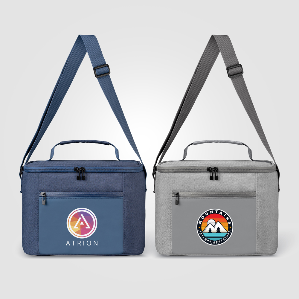 City Pack 600D rPET Kühltasche mit Reißverschluss - 10 L